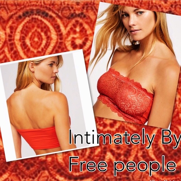 Free People Other - LAST 1! Free People REVERSIBLE Rust Bandeau Bra